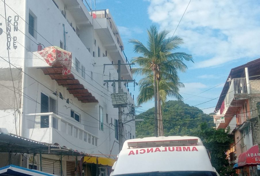 Sitio donde murio mujer electrocutada