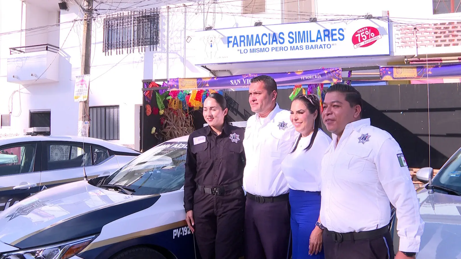Tránsito de Bahía de Banderas recibiendo vehículos nuevos