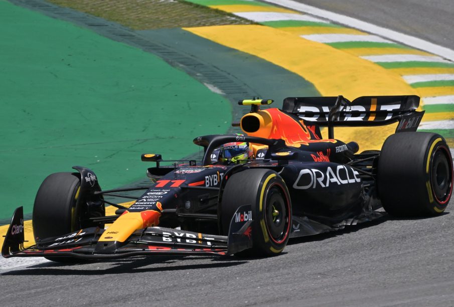 Vehículo de Red Bull en Sprint en Brasil