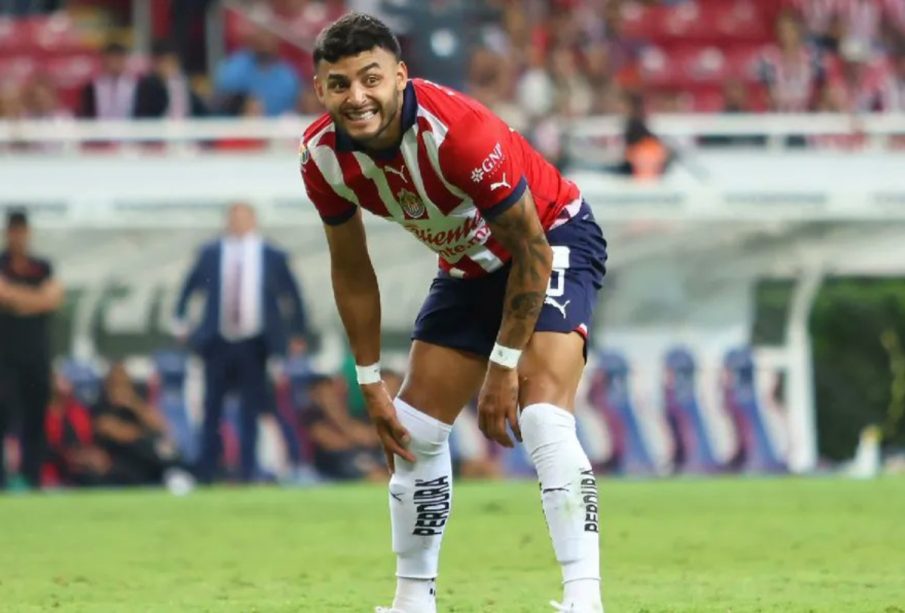 alexis Vega, jugador de las Chivas