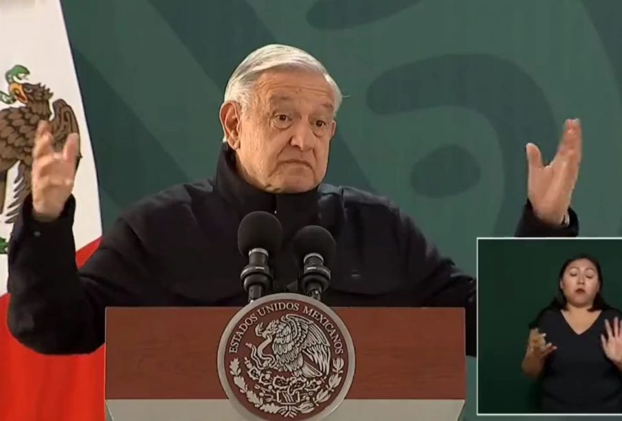 AMLO en conferencia de prensa mañanera