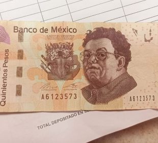 Billete de 500 pesos falso