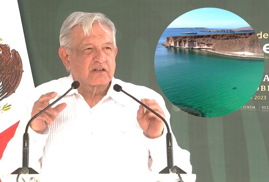 AMLO anuncia cambio del Mar de Cortés