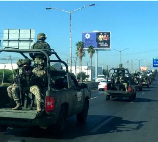 Elementos de seguridad en frontera entre Zacatecas y Jalisco