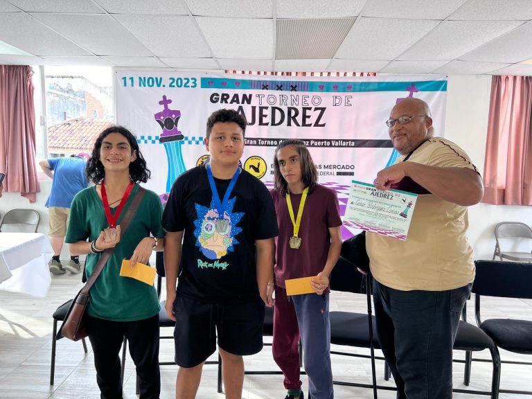 Ganadores del “Gran torneo de ajedrez”