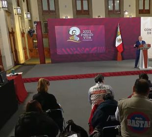 AMLO en la mañanera.