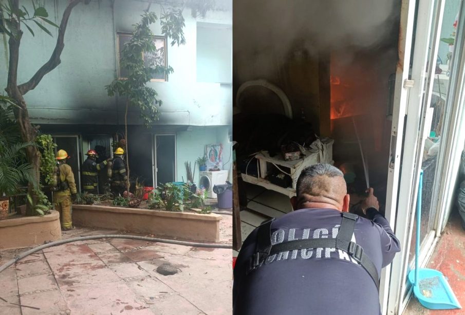 Incendio en vivienda