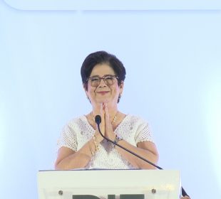 María de Jesús López, presidenta del DIF Municipal