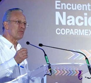 presidente nacional de la Coparmex, José Medina Mora Icaza