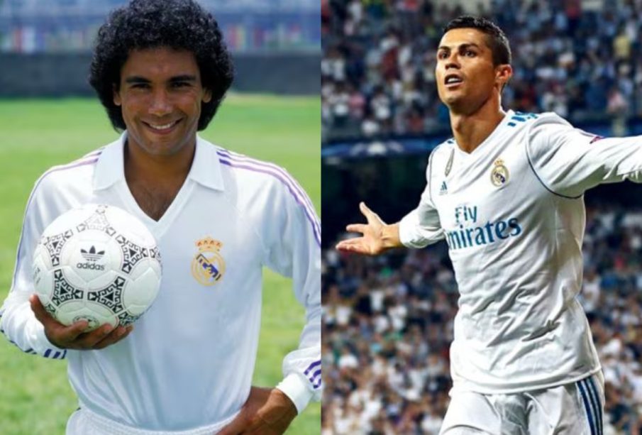 Hugo Sánchez y Cristiano Ronaldo