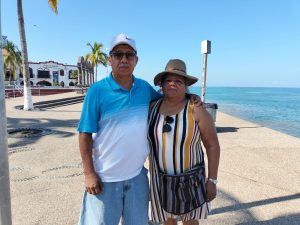 Turistas en Puerto Vallarta