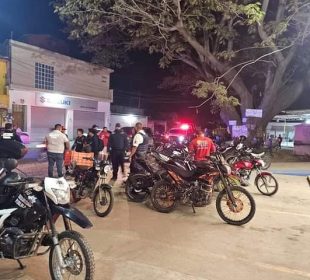 En operativo se se van al corralón seis motocicletas