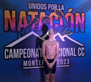 Arturo Inda Machuca en nacional de natación en Monterrey