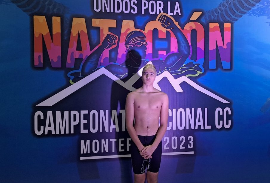 Arturo Inda Machuca en nacional de natación en Monterrey