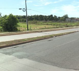 Bache en avenida Emilio González