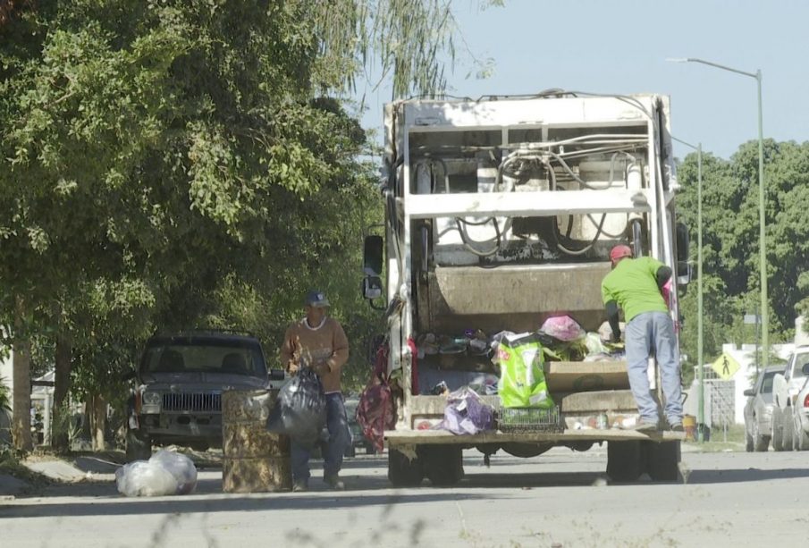 Camión recolector de basura