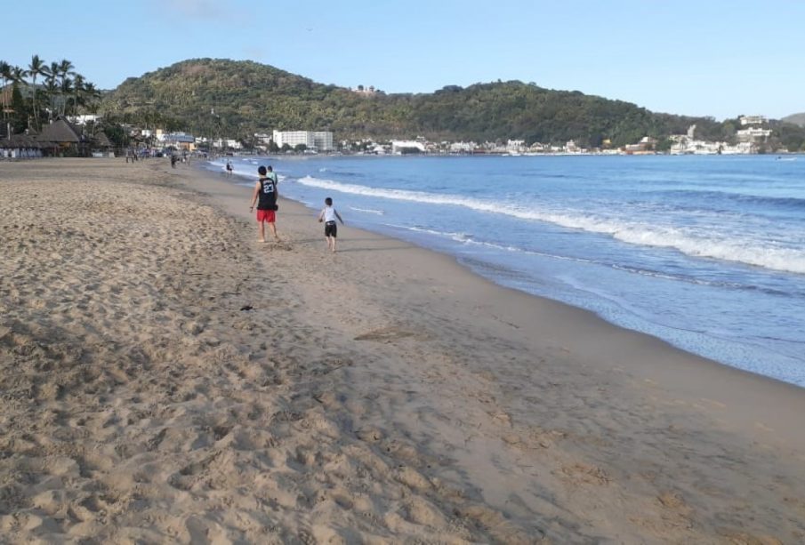 Este primer lunes de periodo vacacional, estás son las condiciones de las playas en Nayarit.