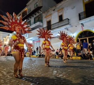 Danzantes en peregrinaciones de Puerto Vallarta