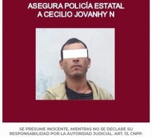 Detinen a cecicilio en psosesión de droga