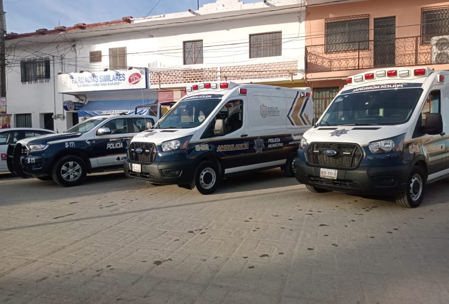 Dos nuevas ambulancias para Seguridad y Tránsito de Bahía