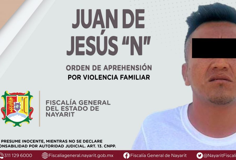 Ejecutan orden de aprehensión contra Jesús N