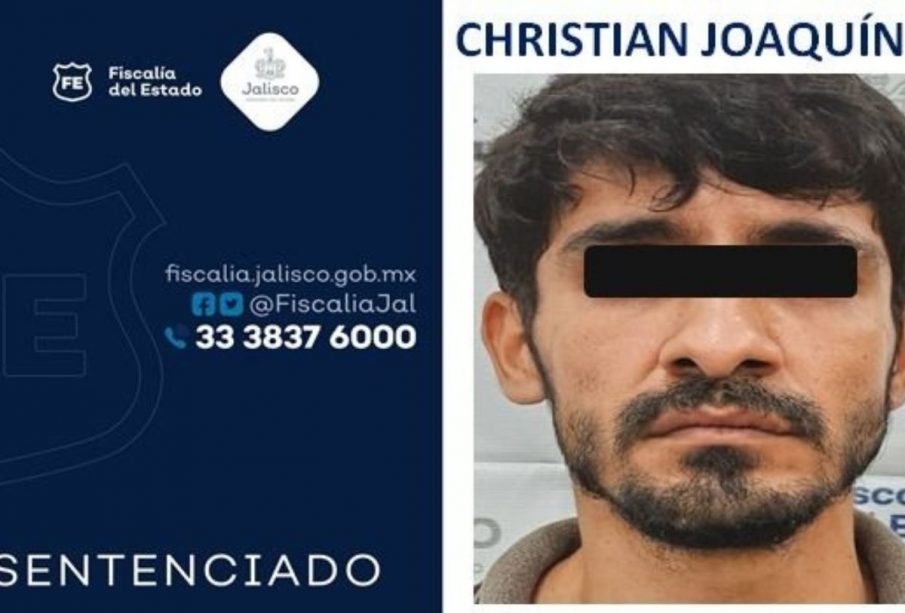 Ficha de detención de Christian Joaquín