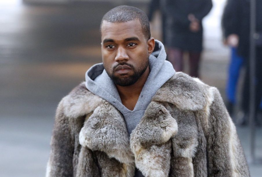 Kanye West en desfile de moda
