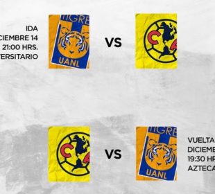 En este momento ya está lista la final de la Liga MX a disputarse entre América y Tigres.