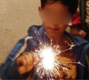 Un verdadero peligro representan los fuegos artificiales