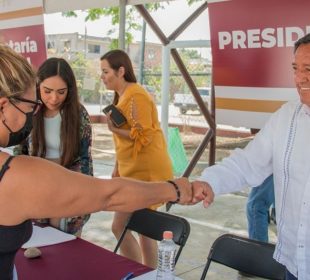 Luis Michel en audiencia pública