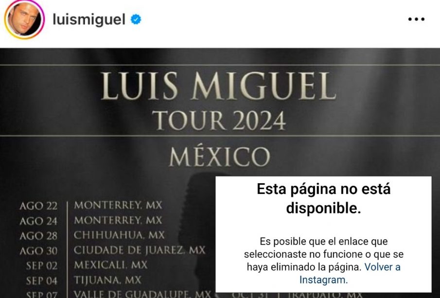 Luis Miguel publicación