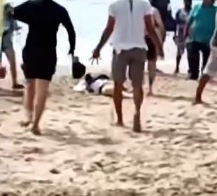 Hasta el momento, no está claro si mujer fue atacada por un tiburón en las playas de Melaque, Jalisco