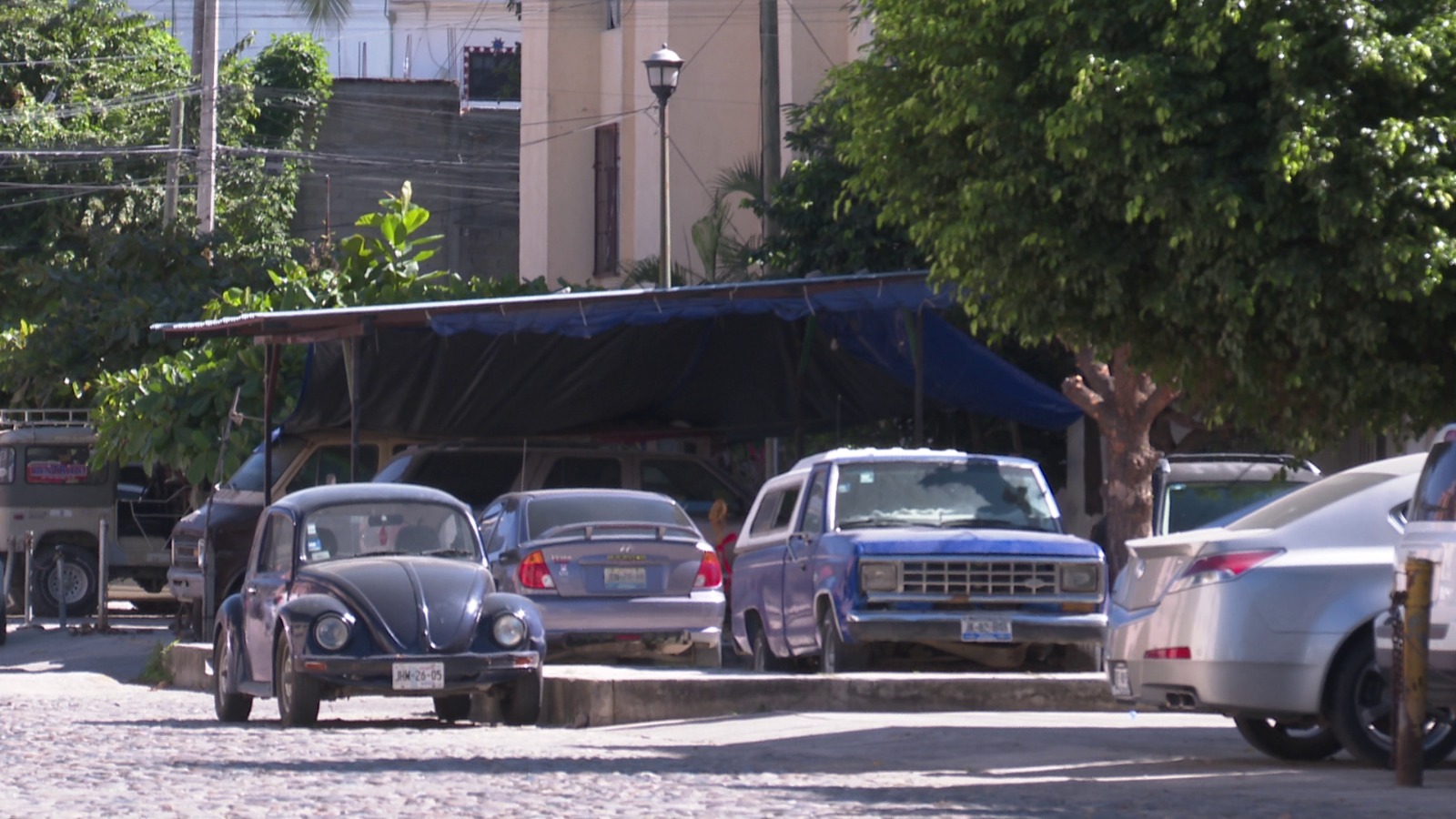 Puesto de tacos en Villas Río