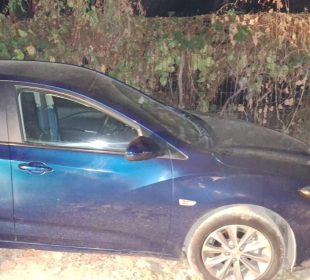 Recuperan automóvil que había sido robado en Cstco