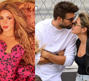 Shakira, Gerard Piqué y Clara Chía