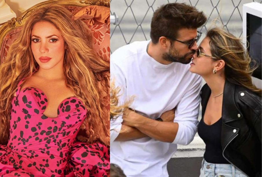 Shakira, Gerard Piqué y Clara Chía