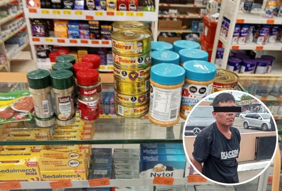 Supermercado y El Tibiri detenido