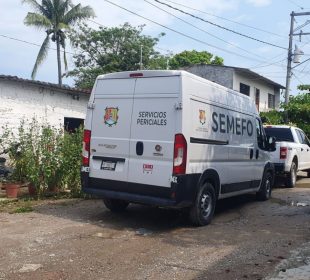 Unidad de la SEMEFO en San Juan de Abajo