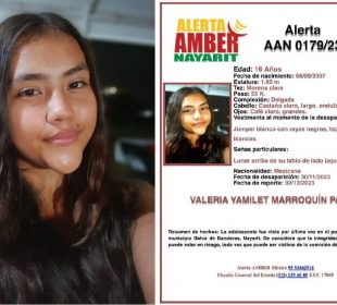 Consterna desaparición de Valeria Yamileth Marroquín desaparecida