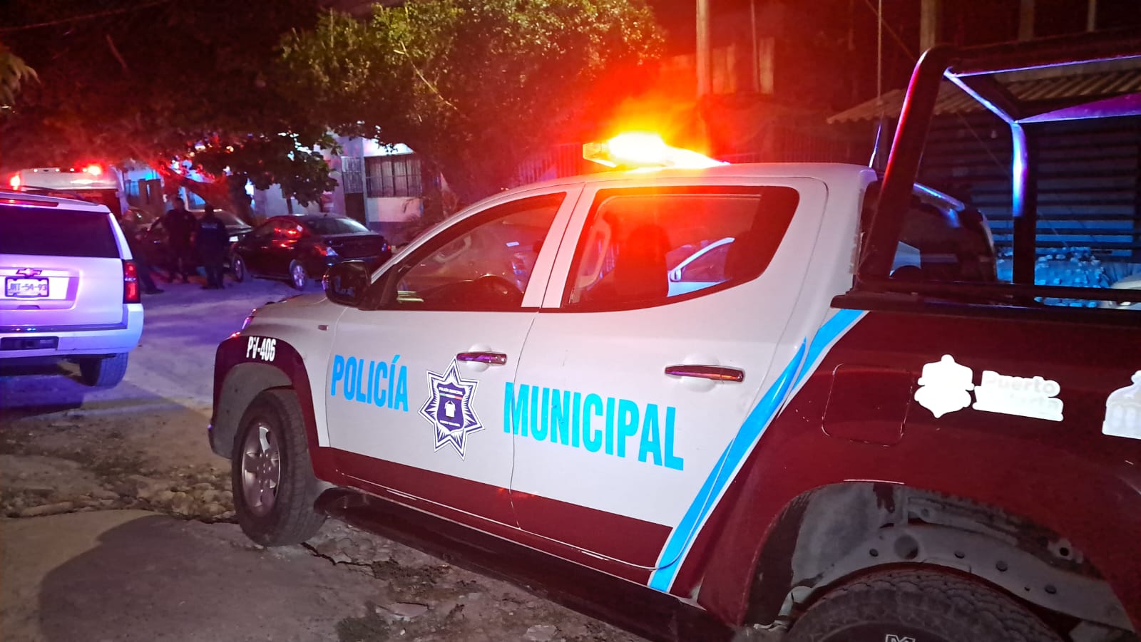 Patrulla de Policía de Vallarta.
