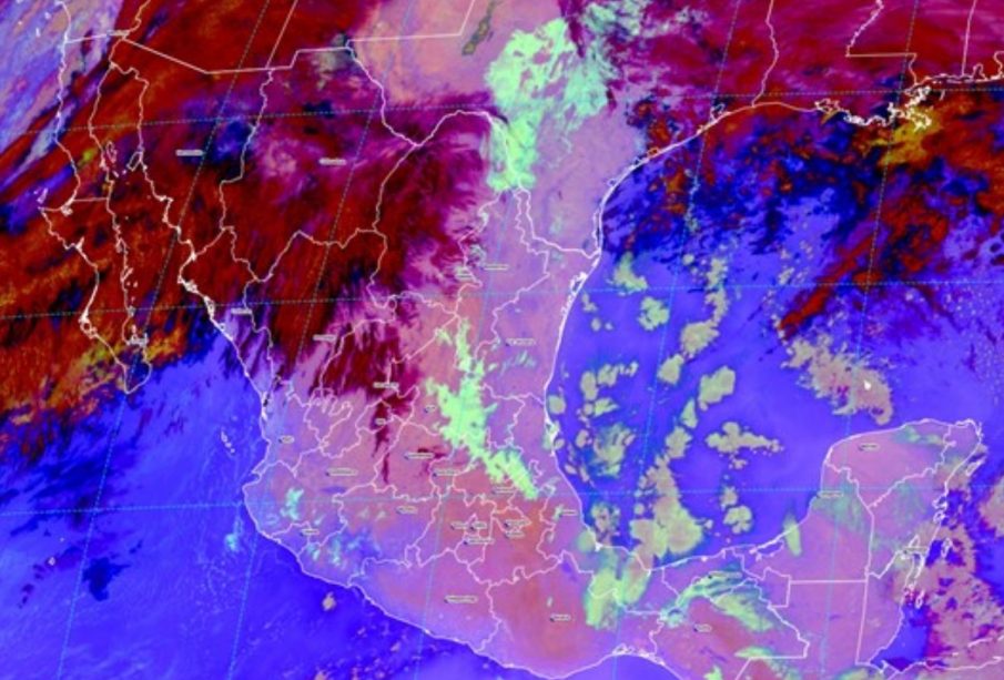 Mapa del clima en Puerto Vallarta