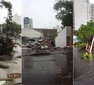 Afectaciones por temporal de lluvias en Argentina