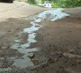 Fuga de agua en el Coapinole