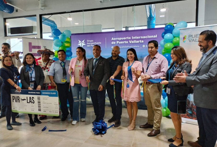 Inauguración de vuelo directo de Las Vegas- Vallarta