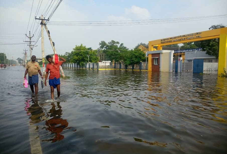 Inundaciones en India