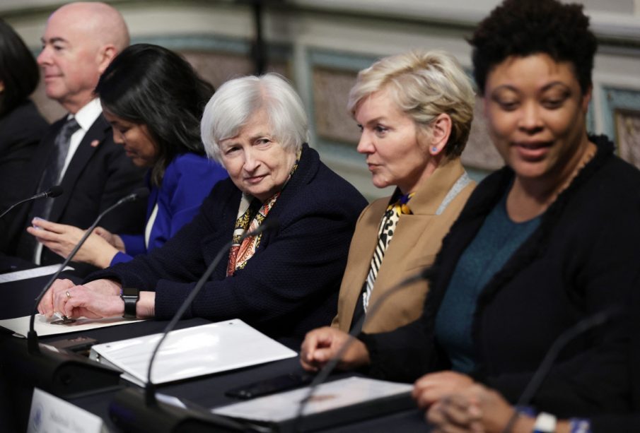 La secretaria del Tesoro de los Estados Unidos, Janet Yellen