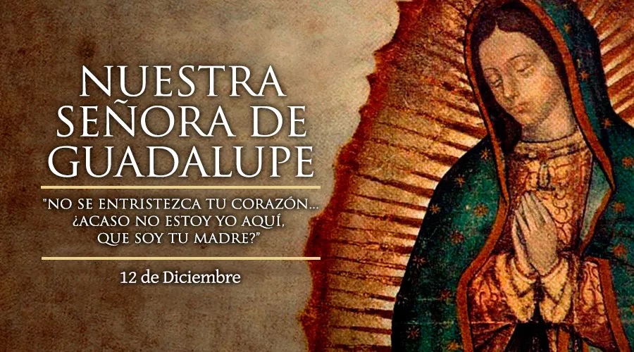 Virgen de Guadalupe.