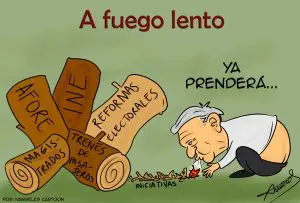 A fuego lento