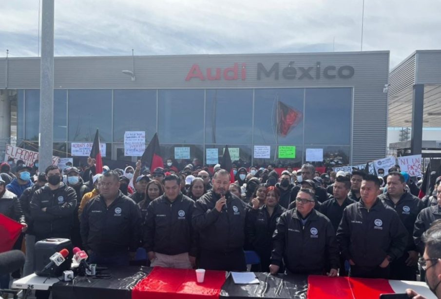 Audi México solícita invalidad la huelga que actualmente se lleva a cabo