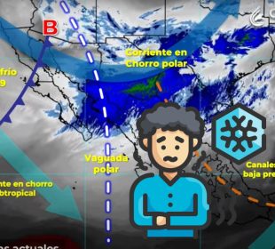 Caída de nieve en México